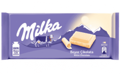 Milka Sütlü Çikolata Beyaz 80 gr