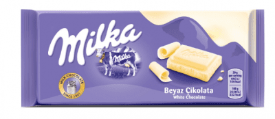 Milka Tablet Beyaz Çikolata 80 gr