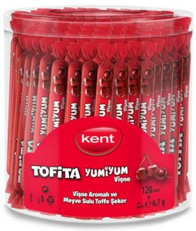 Yumiyum Vişneli Kavanoz Şekeri 6.7 gr x120