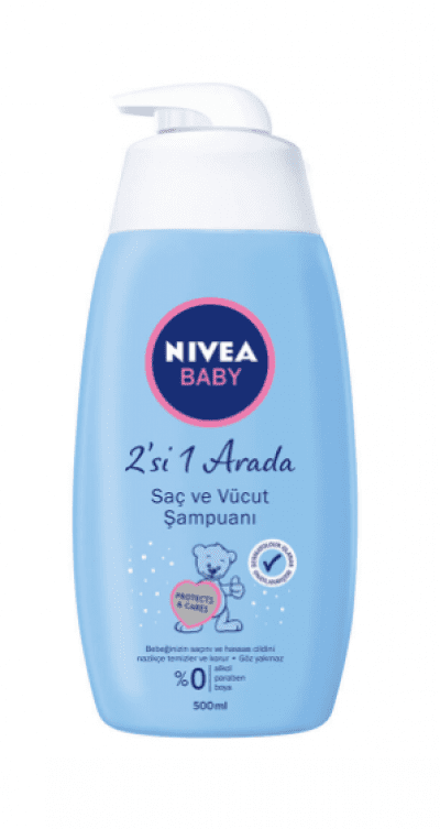Nivea Bebek Şampuan 2'si 1 Arada Hair&Body 750 ml
