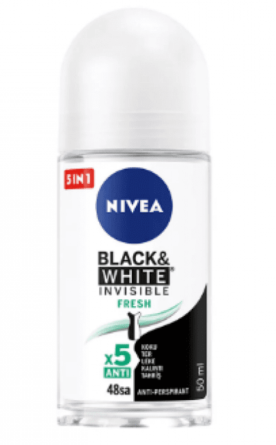 Nivea Deodorant B&W Fresh Roll On 50 ml