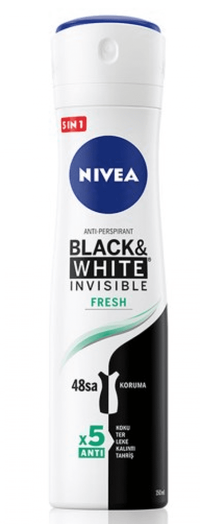 Nivea Deodorant B&W Fresh Spray 150 ml 