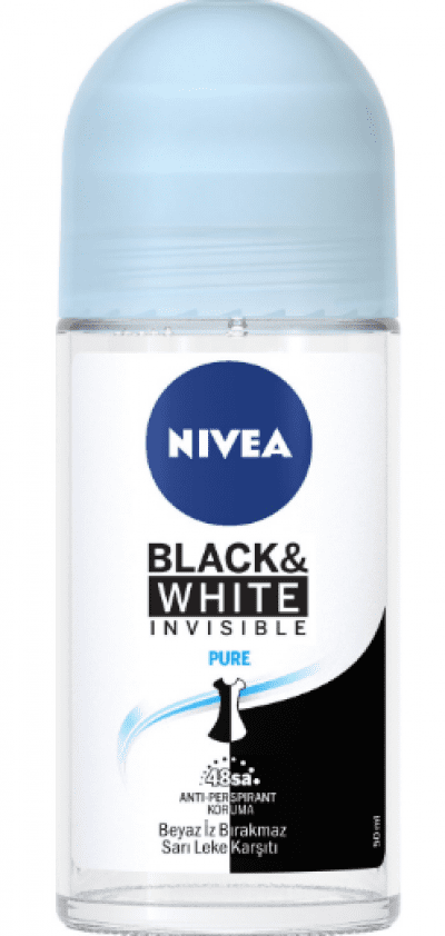 Nivea Deodorant B&W Pure Roll On  50 ml 