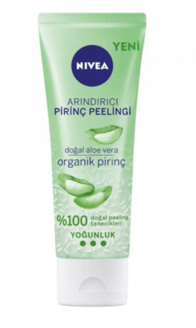 Nivea Yüz Bakımı Organik Pirinç Peelingi Aloe Vera 75 ml