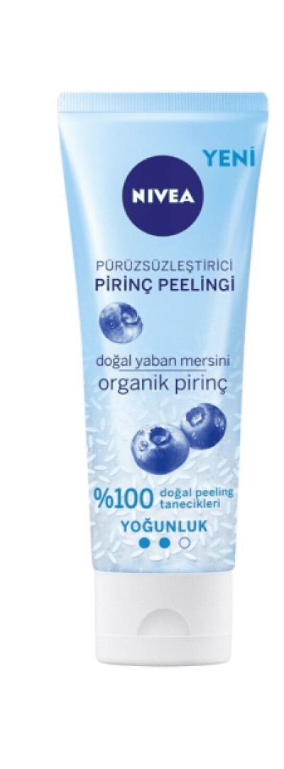 Nivea Yüz Bakımı Organik Pirinç Peelingi Yaban Mersini 75 ml