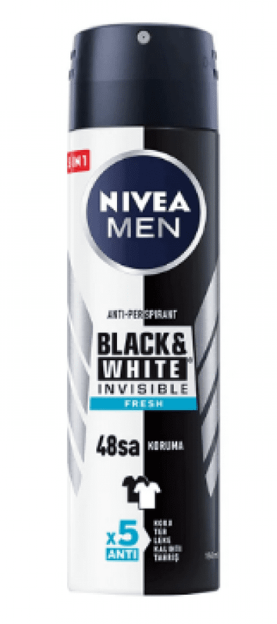 Nivea Men Deodorant B&W Fresh Sprey 150 ml