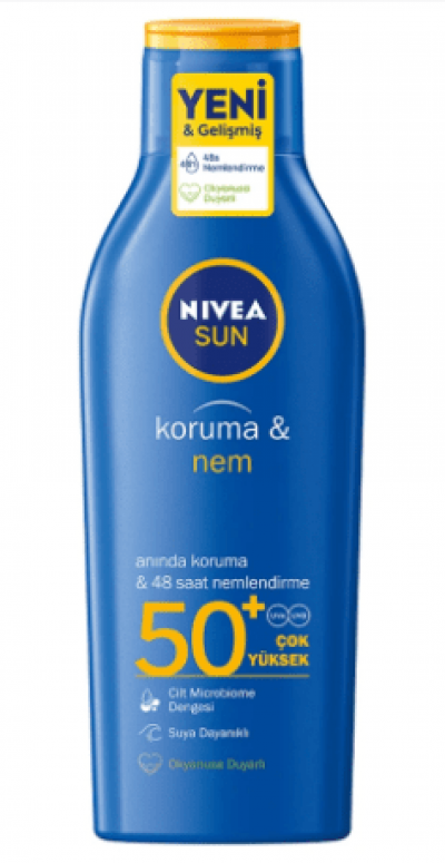 Nivea Sun Moisturizing Sun Milk 50+ 200 ml 