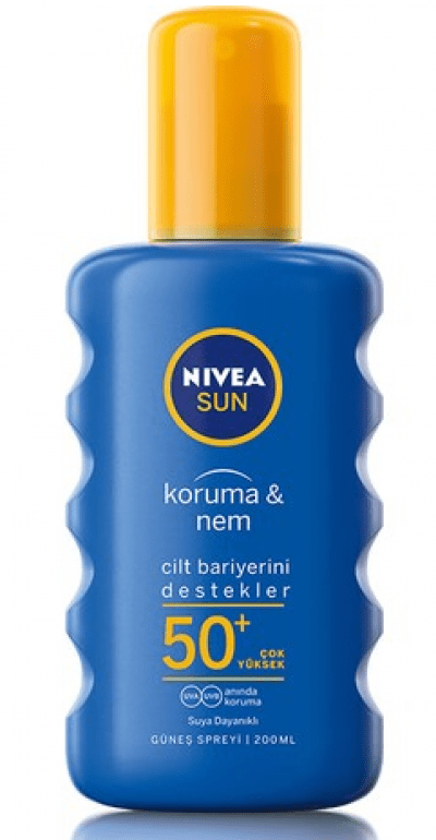 Nivea Sun Nemlendirici Güneş Spreyi 50+ 200 ml