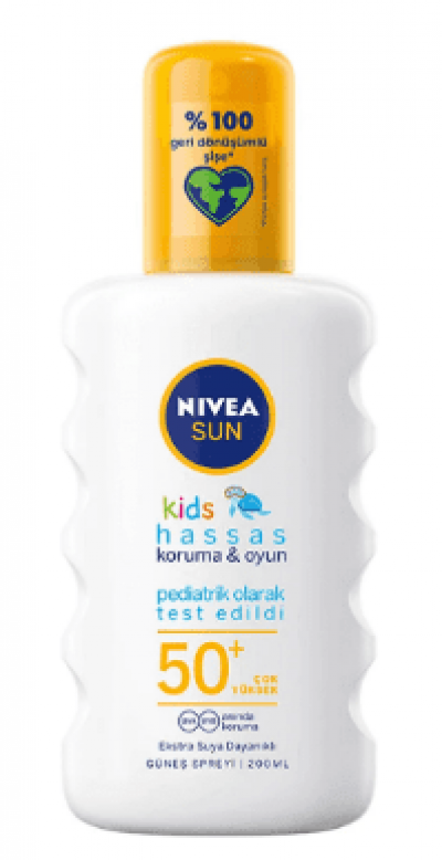 Nivea Sun Sun Spray 50+ Kid Sensitive  200 ml 