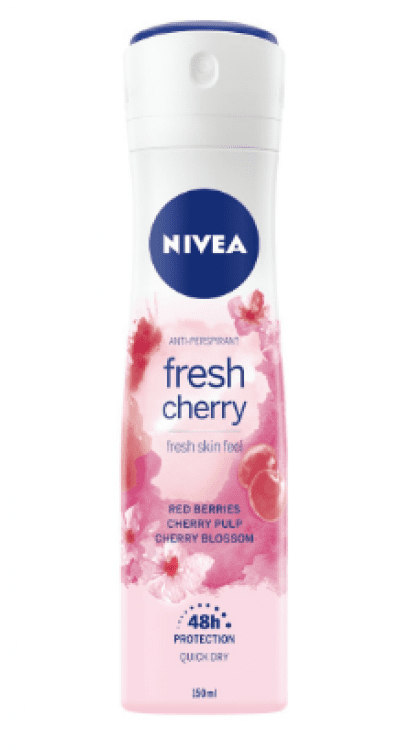 Nivea Fresh Cherry Sprey 150 ml