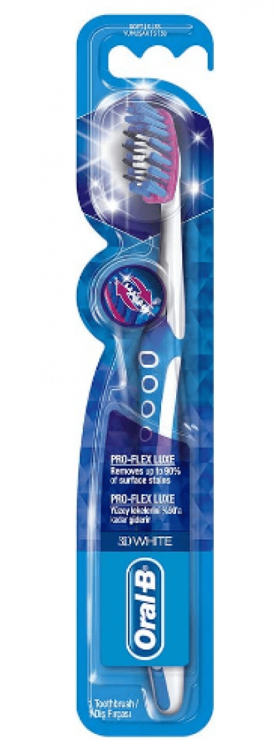 Oral B 3D White Luxe Medium Toothbrush  1 pcs