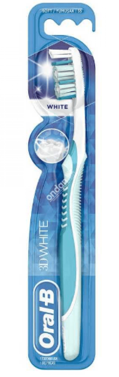 Oral B 3D White Soft Toothbrush  1 pcs