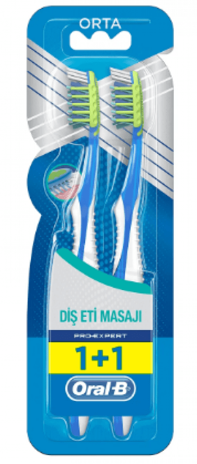 Oral B Pro Expert Massager Toothbrush  1+1 pcs