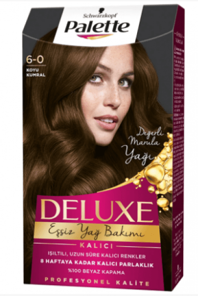 Palette Deluxe Saç Boyası Koyu Kumral 6-0 1 adet