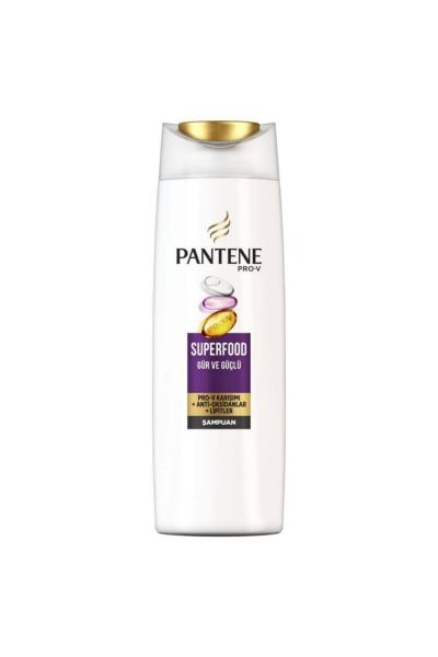 Pantene Superfood Gür ve Güçlü Şampuan 470 ml 