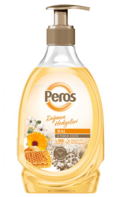 Peros Liquid Soap Honey&Cotton Flower 400 ml