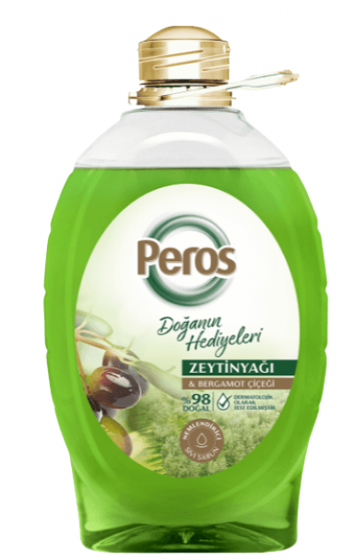Peros Sıvı Sabun Zeytinyağı&Bergamot Çiçeği 3.6 L