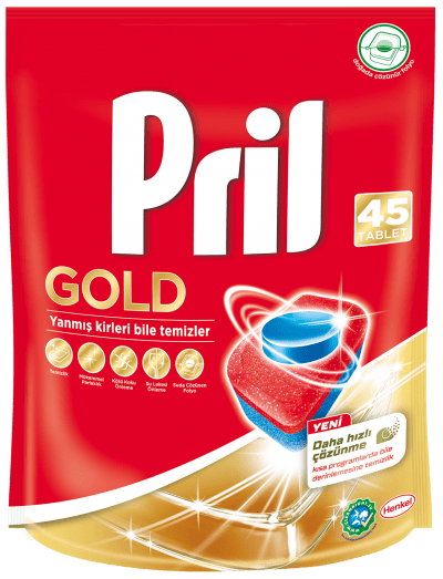 Pril Tablet Gold Avantajlı Paketi 45 Adet