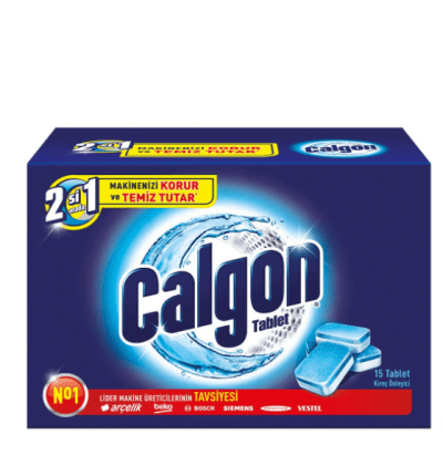 Calgon 2 in 1 Anti-Calc Tab 15 pc 
