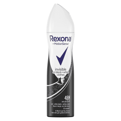 Rexona Invısible B&W Clothes  150 ml 