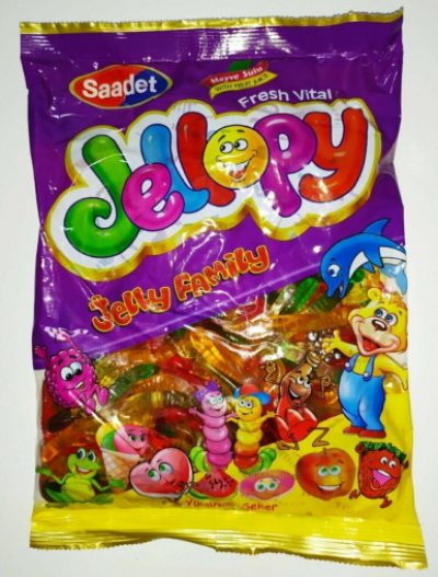 Saadet Jellopy Karışık Yağlı 1000 Gr