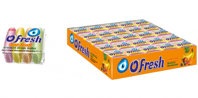Saadet O'fresh Tutti Frutti Aromalı Şekerli Draje Sakız 5 gr