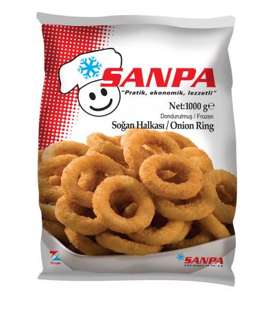 Sanpa Gıda Fried Onion Rings Sanpa  1000 gr 