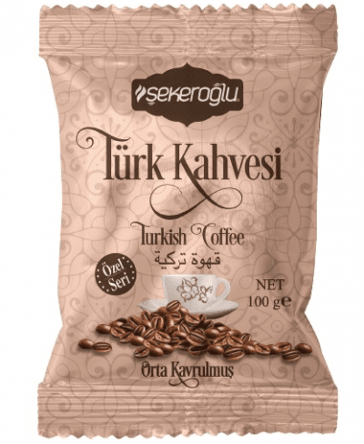 Şekeroğlu Orta Kavrulmuş Türk Kahvesi 100 Gr
