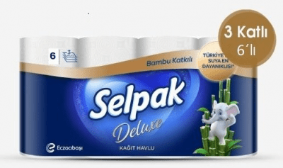 Selpak Bamboo Added Towel 6 pcs
