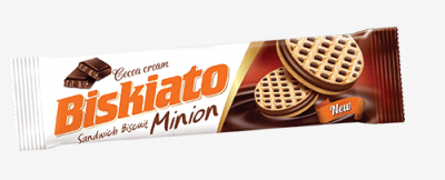 Şimşek Biskiato Minion Kakao Kremalı Bisküvi 45 Gr