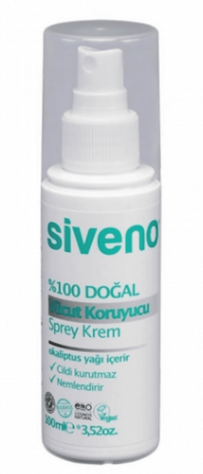 Siveno Doğal Vücut Koruyucu Sprey Krem 100 Ml