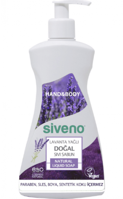 Siveno Doğal Lavanta Yağlı Sıvı Sabun 300 Ml