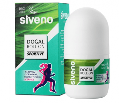 Siveno Doğal Roll On Sportif 50 Ml