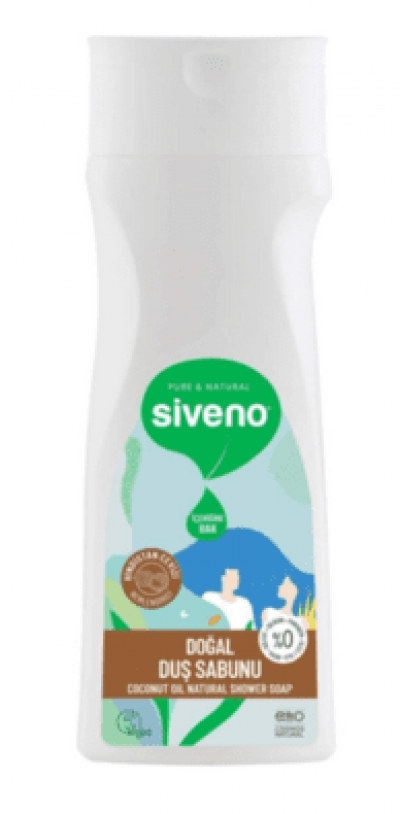 Siveno Doğal Duş Sabunu Hindistan Cevizi Yağlı 300 Ml