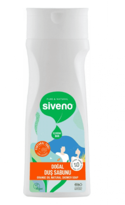Siveno Doğal Duş Sabunu Portakal Yağlı 300 Ml