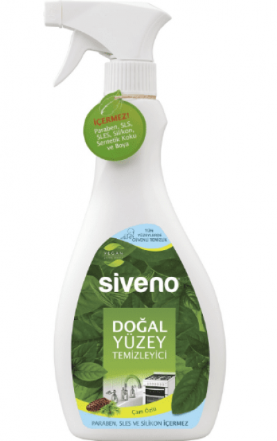 Siveno Doğal Yüzey Temizleyici Çam Özlü 500 Ml