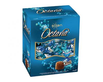 Şölen Octavia Hindistan Cevizi Kremalı Çıtır Pirinç Dolgulu Sütlü Çikolata 2 kg