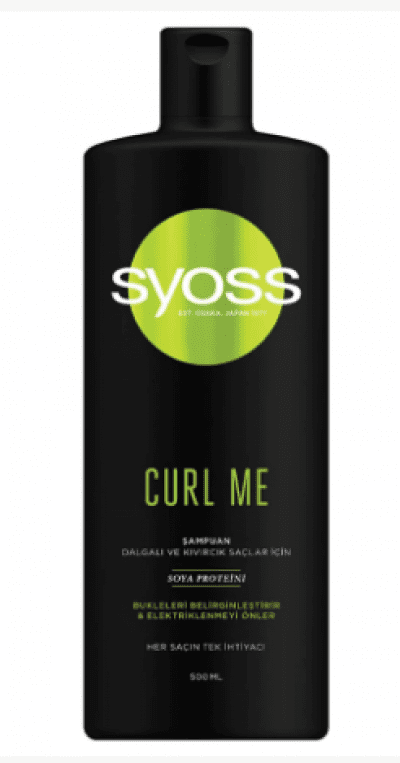 Syoss Curl Me Şampuan 550 ml 