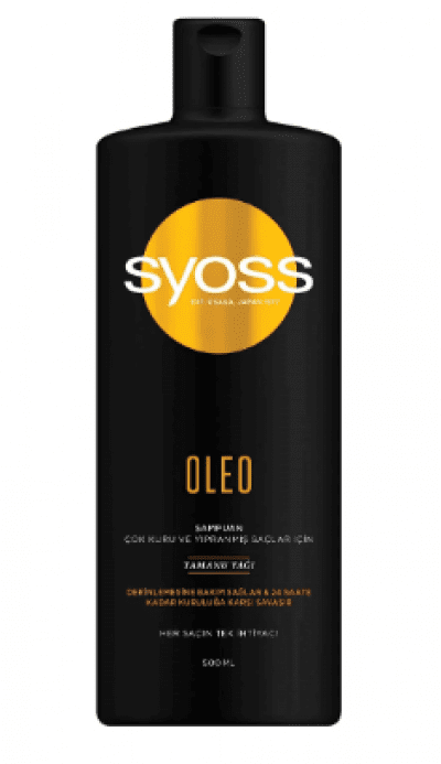 syoss Oleo Tamanu Yağı Çok Kuru ve Yıpranmış Saçlar İçin Şampuan 500 ml