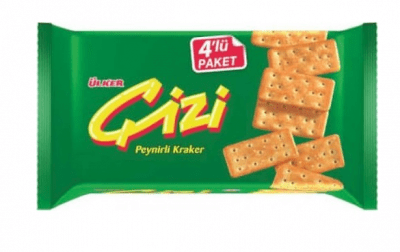 Ülker Çizi Kraker Bisküvi 4’lü 280 Gr