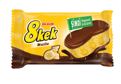 Ülker Dankek 8 Cakes with Banana 55 gr
