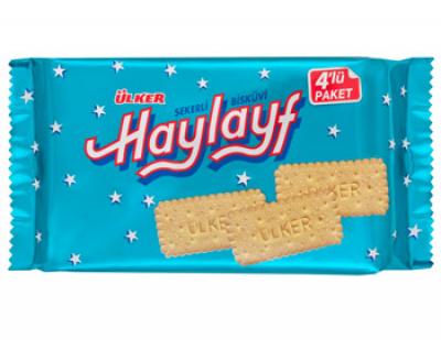 Ülker Haylayf Bisküvi 4’lü 256 Gr