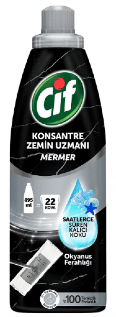 Cif Konsantre Zemin Uzmanı Mermer Okyanus Ferahlığı 895 ml