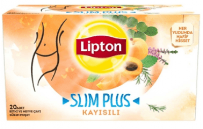 Lipton Slim Plus Tea Bag Apricot  20 pcs