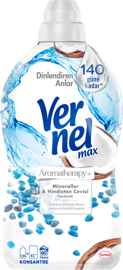 Vernel Max Aromatherapy Minerals&Coconut 1440 ml 