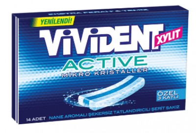 Vivident Active Naneli Sakız 33 gr