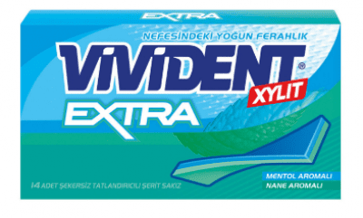 Vivident Extra Naneli Sakız 26 gr