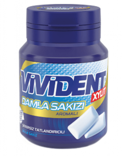 Vivident Damla Sakızı Aromalı Sakız 67 gr