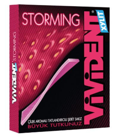 Vivident Storming Çilekli Sakız 33 gr