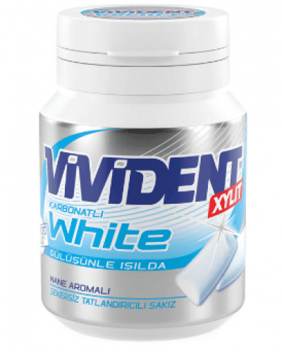 Vivident White Naneli Sakız 67 gr